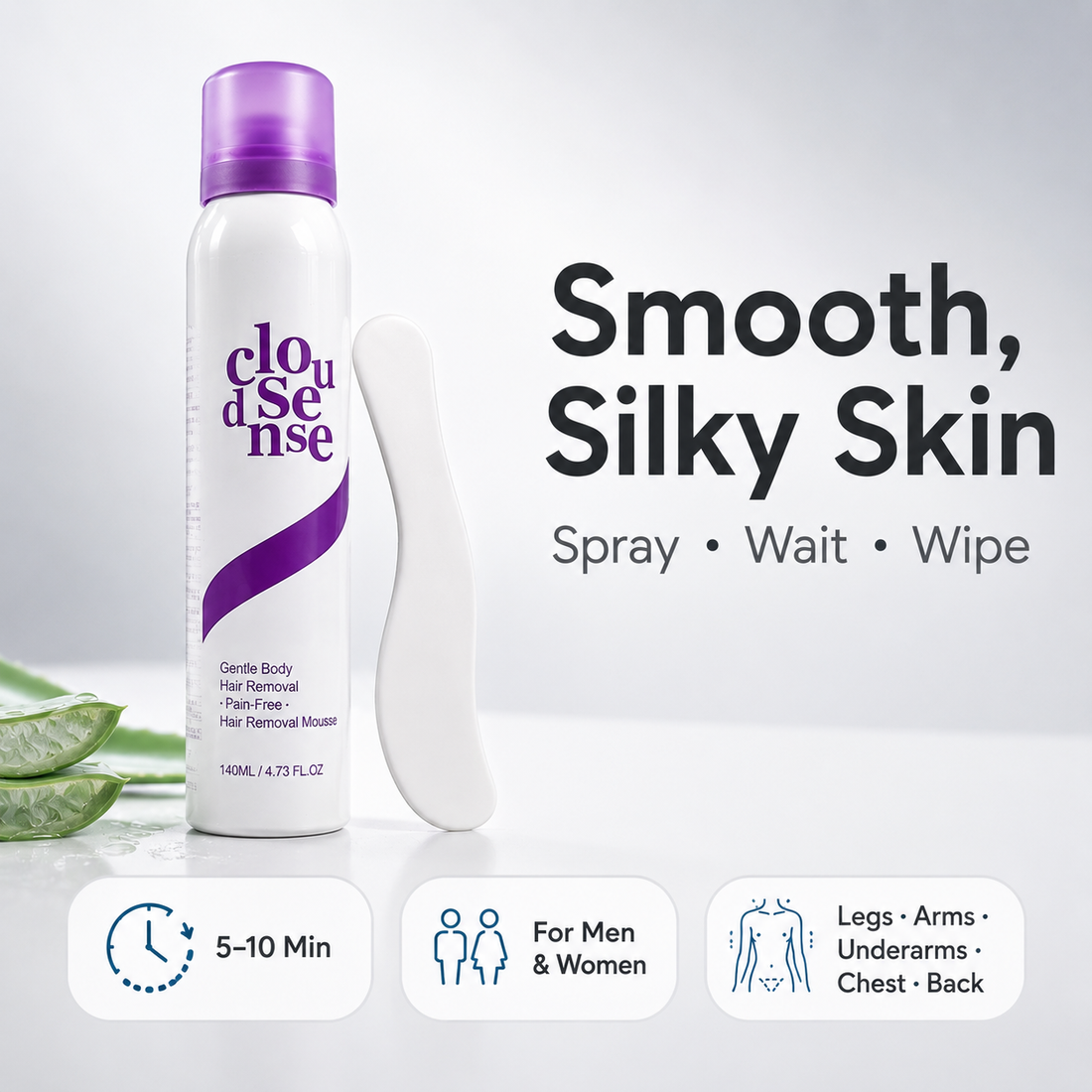 CloudSense™ Hair Removal Mousse