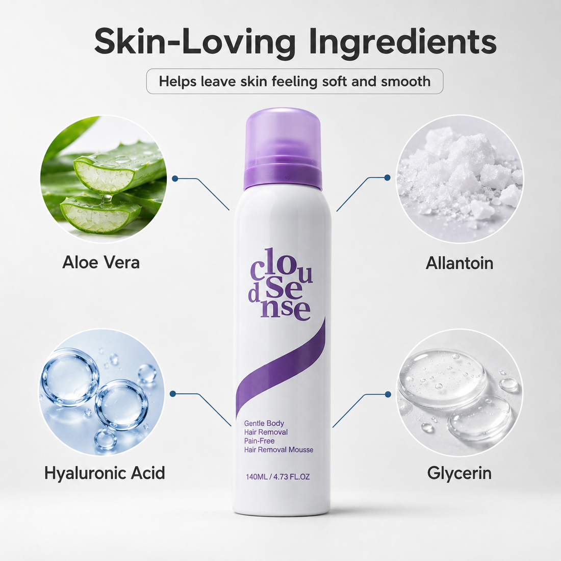 CloudSense™ Hair Removal Mousse