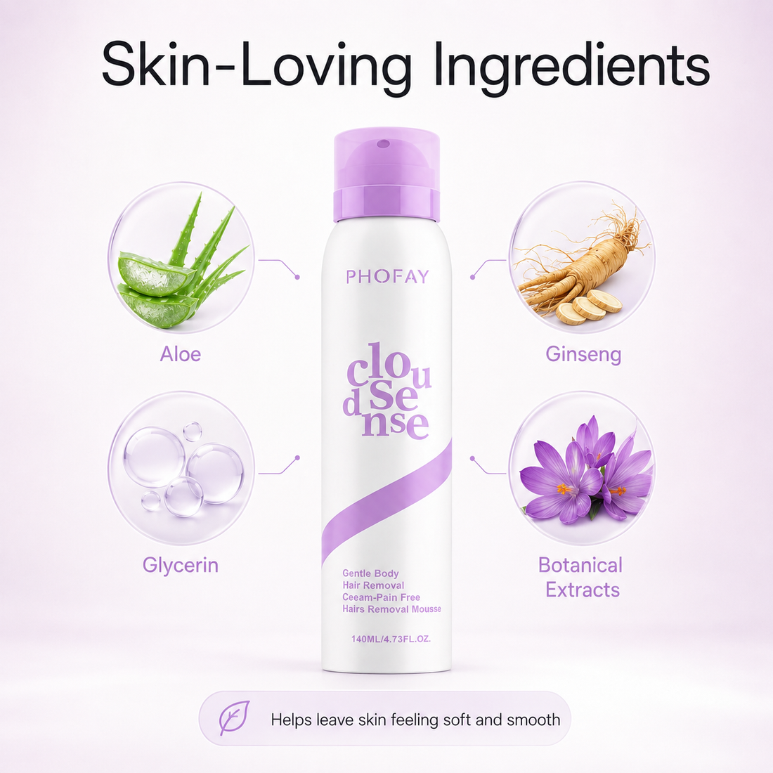 Smooth skin, without the razor.