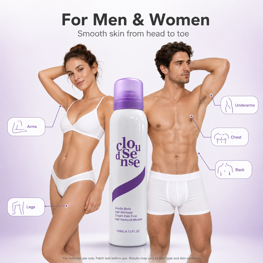 CloudSense™ Hair Removal Mousse